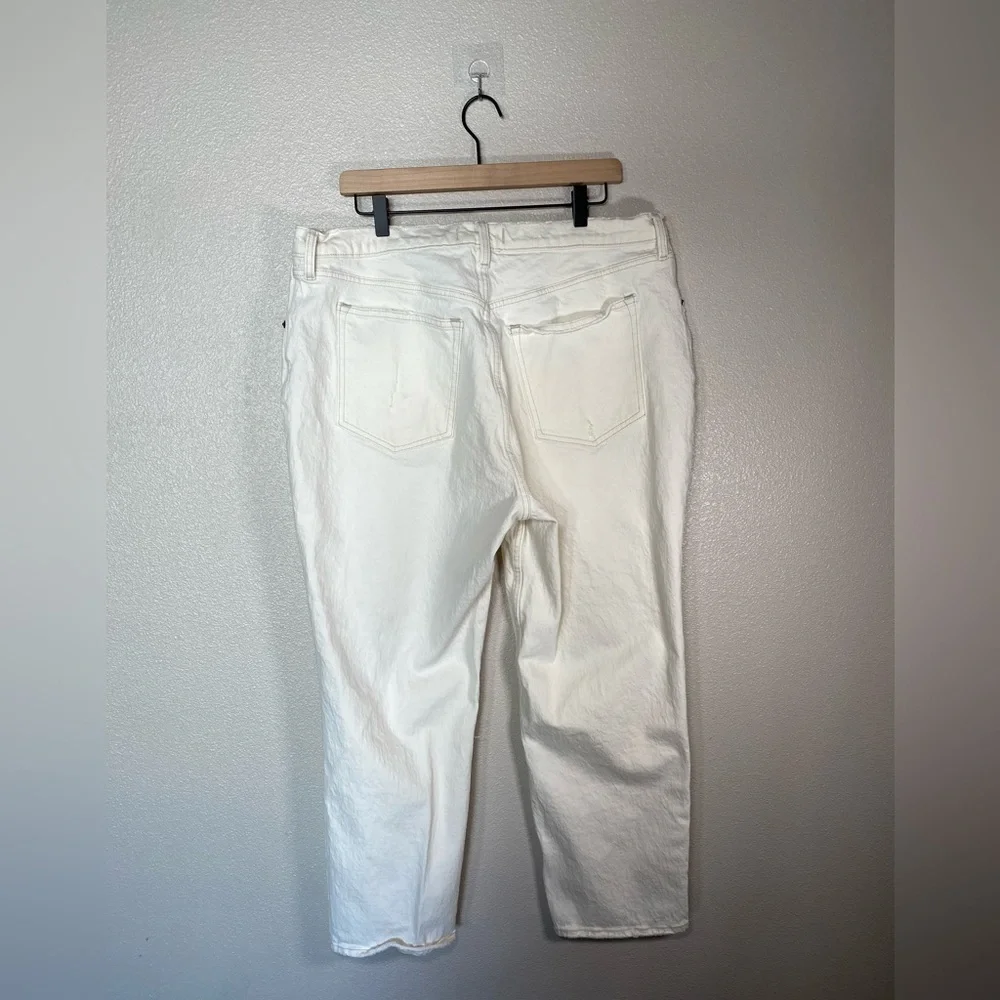 Abercrombie & Fitch The '90s Straight Ultra High Rise Curve love jeans 34 B28